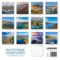 2026 Calendar Scottish Coastlines (2 for 10v) (Mar)