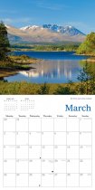 2026 Calendar Scottish Highlands (2 for 10v) (Mar)