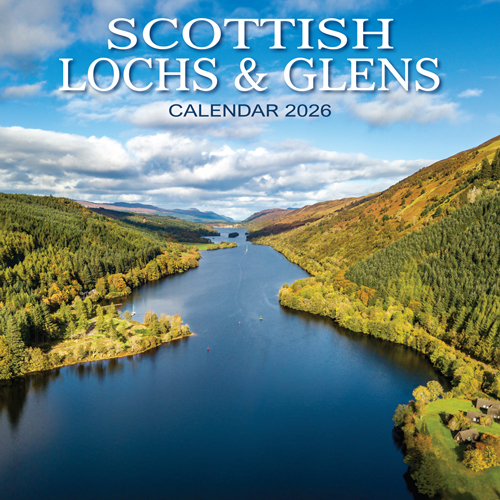 2026 Calendar Scottish Lochs and Glens (2 for 10v) (Mar)