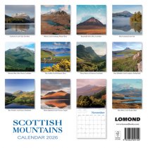 2026 Calendar Scottish Mountains (2 for 10v) (Mar)