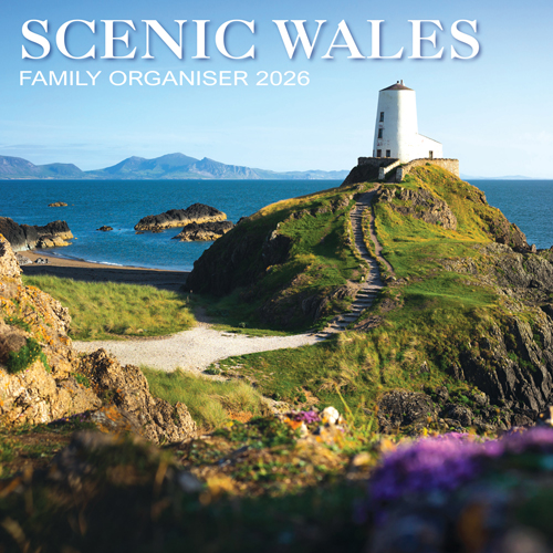 2026 Calendar Scenic Wales Family Organiser (2 for 10v) (Mar)