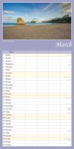 2026 Calendar Scenic Wales Family Organiser (2 for 10v) (Mar)