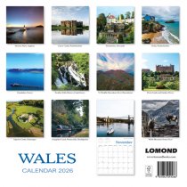 2026 Calendar Wales (2 for 10v) (Mar)