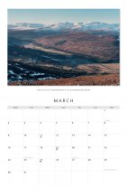 2026 Calendar Cairngorms, The (Mar)