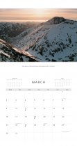 2026 Calendar Scottish Highlands (Mar)