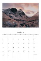 2026 Calendar West Highland Landscapes (Mar)