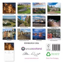 2026 Calendar Edinburgh (Mar)