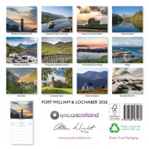 2026 Calendar Fort William & Lochaber (Mar)