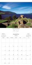 2026 Calendar Scottish Highlands (Mar)