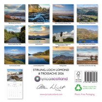 2026 Calendar Stirling, Loch Lomond & the Trossachs (Mar)