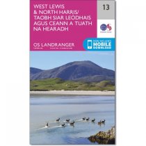 Landranger 13 West Lewis & North Harris