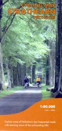 Cycling Map Strathearn Perthshire