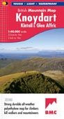 British Mountains Map Knoydart & Kintail