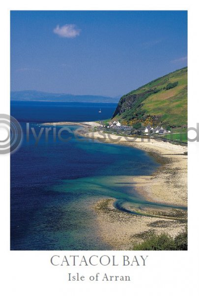 Catacol Bay - Isle of Arran Postcard (V A6 LY)