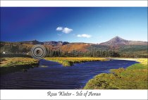 Glen Rosa Water- Isle of Arran Postcard (H A6 LY)