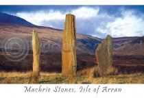 Standing Stones, Machrie Moor Postcard (H A6 LY)