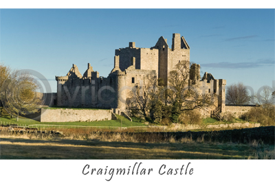 Craigmillar Castle, Edinburgh Postcard (VA6)