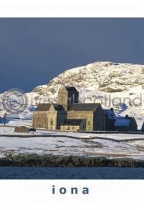 Iona Abbey In Snow (VA6)