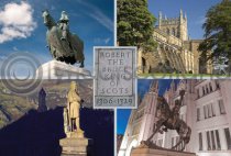 Robert the Bruce Composite Postcard (H A6 LY)