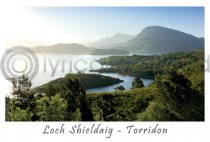 Loch Shieldaig & Torridon Postcard (HA6)