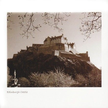 Edinburgh Castle (Sepia)