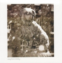 Greyfriars Bobby, Edinburgh (Sepia)