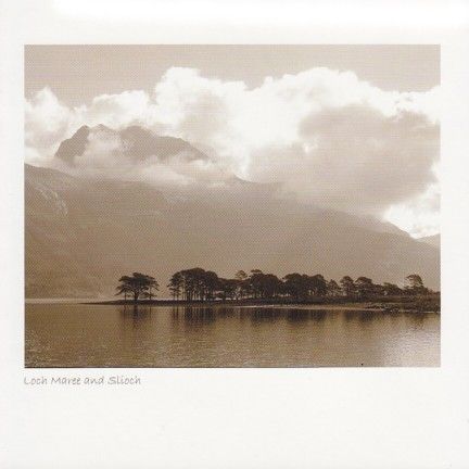 Slioch & Loch Maree (Sepia)