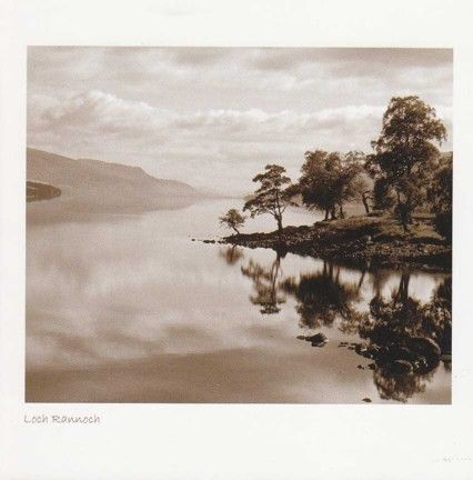 Loch Rannoch, Perthshire (Sepia)