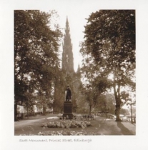 Scott Monument (Sepia)