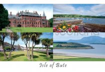 Isle of Bute Composite Postcard (HA6)