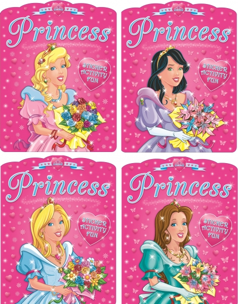 Princess Sticker Activity Fun