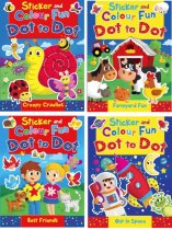 Sticker & Colour Fun Assorted 4 titles