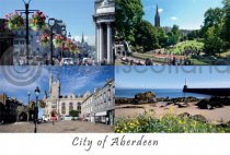 Aberdeen Comp 2 - City of Aberdeen Postcard (HA6)