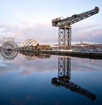 Clyde, Armadillo, Pacific Quay Glasgow (Colour)