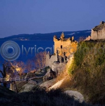 Urquhart Castle, Loch Ness (Colour)