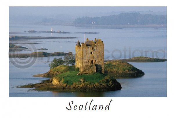 Castle Stalker - Scotland Postcard (HA6)