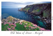 Old Man of Stoer - Assynt Postcard (HA6)