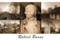 Robert Burns Composite Postcard (HA6)