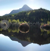 Glencoe Lochan & Pap of Glencoe (Colour)