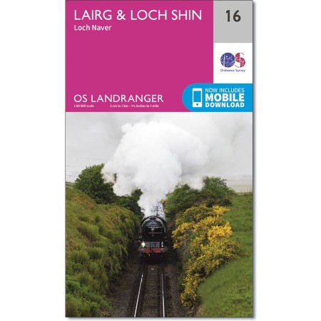 Landranger 16 Lairg & Loch Shin