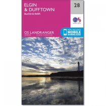 Landranger 28 Elgin & Dufftown