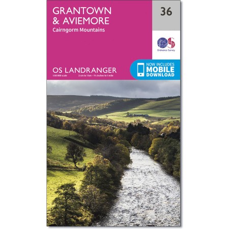 Landranger 36 Grantown & Aviemore