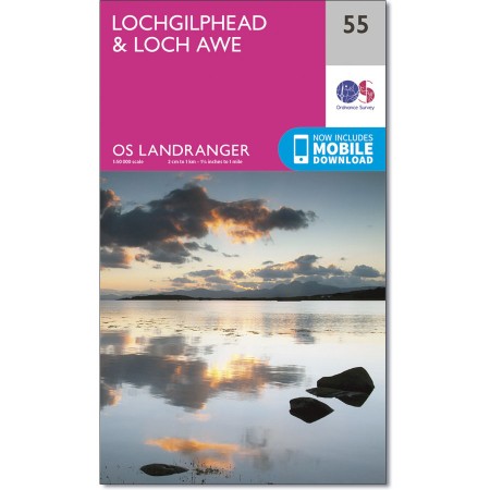 Landranger 55 Lochgilphead & Loch Awe