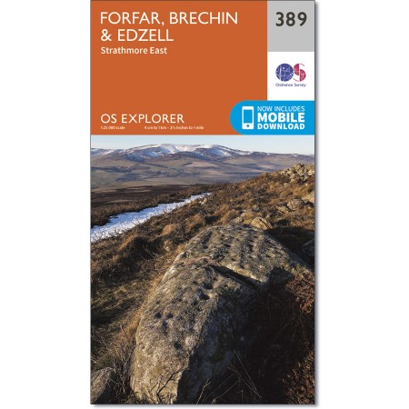 Explorer 389 Forfar, Brechin & Edzell