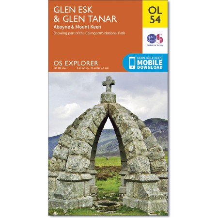 Explorer OL 54 Glen Esk & Glen Tanar