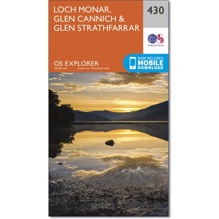 Explorer 430 Loch Monar Glen Cannich & Glen Strathfarrar