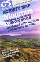 Activity Map Mournes including Slieve Croob