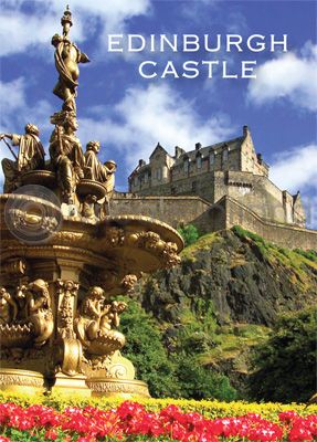 Edinburgh Castle from Fountain Magnet (V)