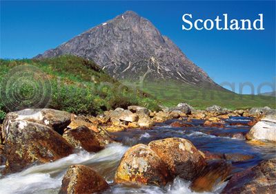 Scotland - Buachaille Etive Mor Landscape Magnet (H)