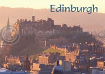 Edinburgh Warm Glow Magnet (H)